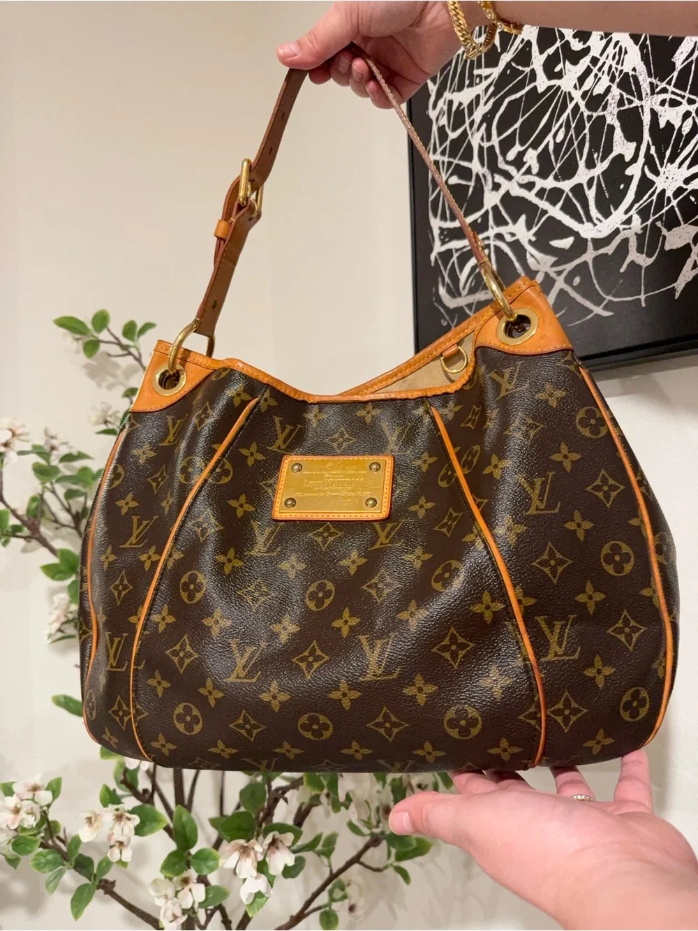 LV Galleria MM in Monogram